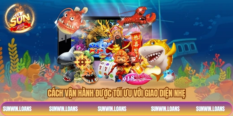 Cách vận hành được tối ưu với giao diện nhẹ