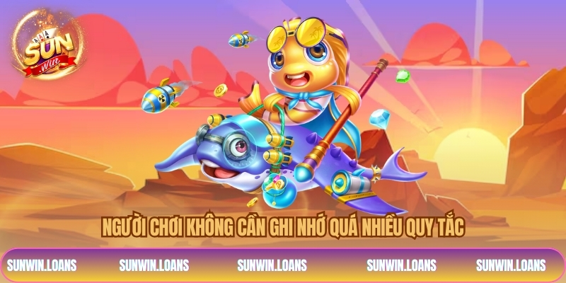 Người chơi không cần ghi nhớ quá nhiều quy tắc